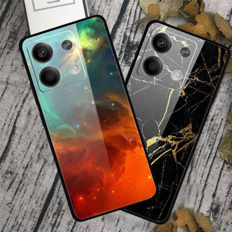 Cover Xiaomi Redmi Note 13 5g Lysende Lotus Hærdet Glas