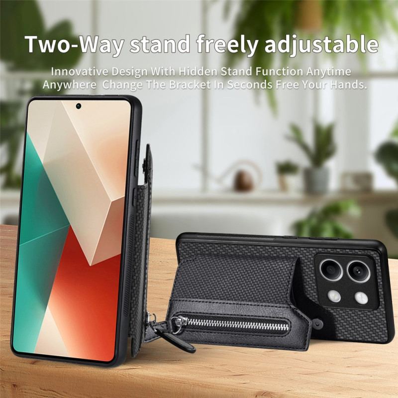 Cover Xiaomi Redmi Note 13 5g Møntpung Med Lynlås