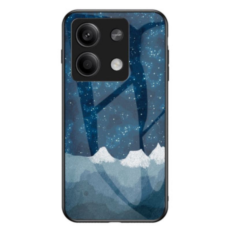 Cover Xiaomi Redmi Note 13 5g Telefon Etui Hærdet Glas Spredte Stjerner