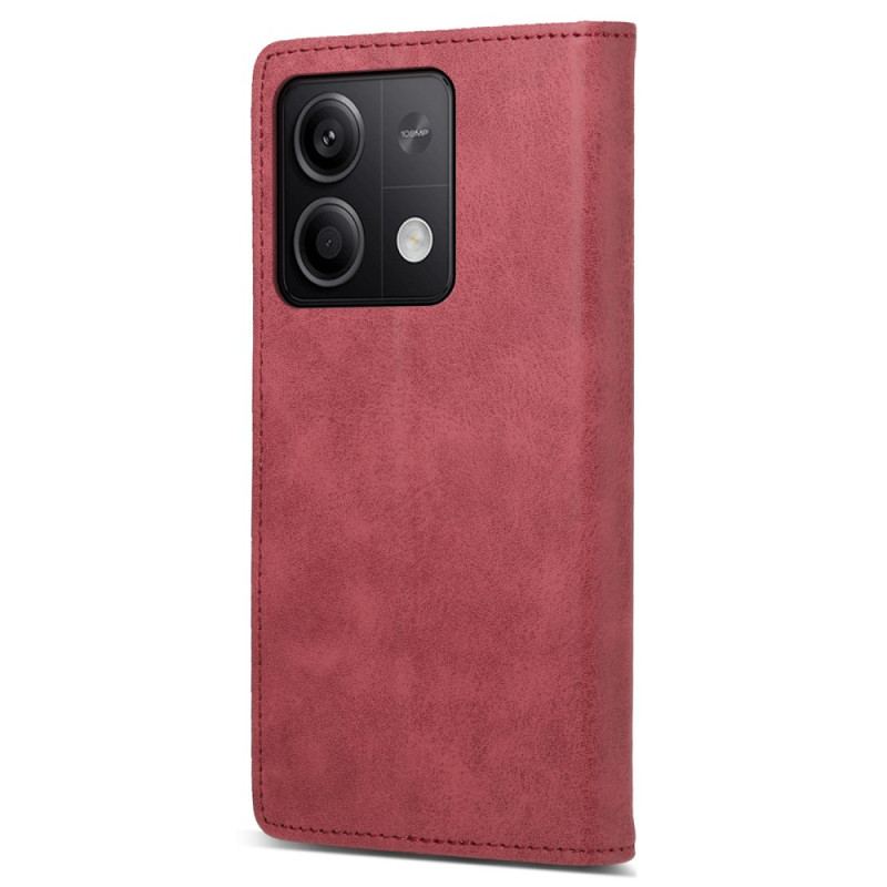 Flip Cover Til Xiaomi Redmi Note 13 5g Klassisk Stil