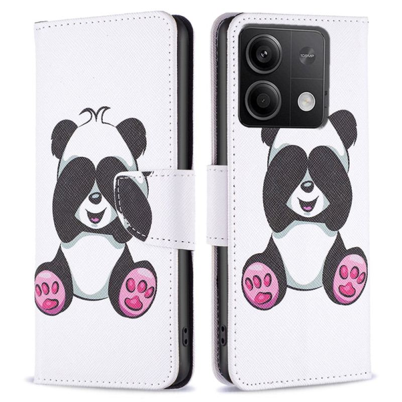 Flip Cover Til Xiaomi Redmi Note 13 5g Lille Panda