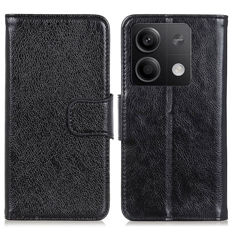 Flip Cover Til Xiaomi Redmi Note 13 5g Nappa Texture Split Læder