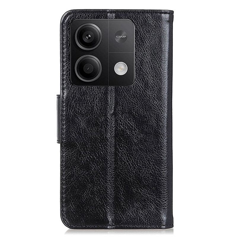 Flip Cover Til Xiaomi Redmi Note 13 5g Nappa Texture Split Læder