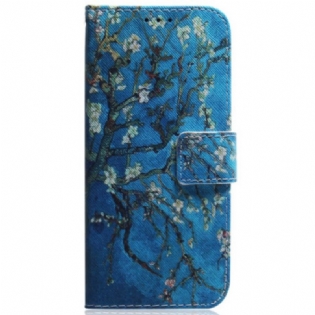 Flip Cover Xiaomi Redmi Note 13 5g Abrikosblomster