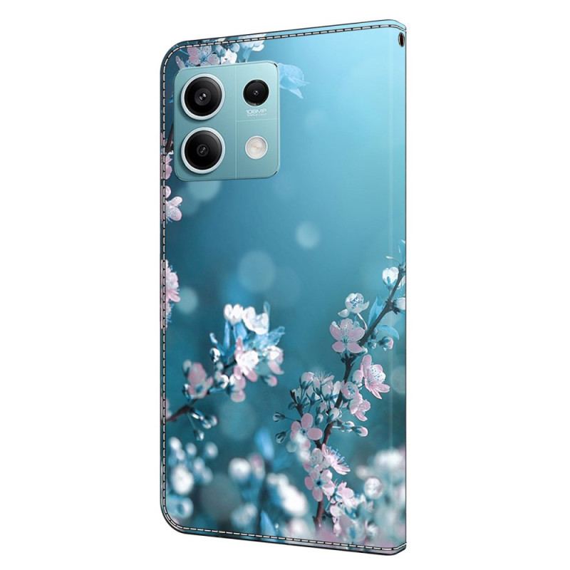 Flip Cover Xiaomi Redmi Note 13 5g Blommeblomster