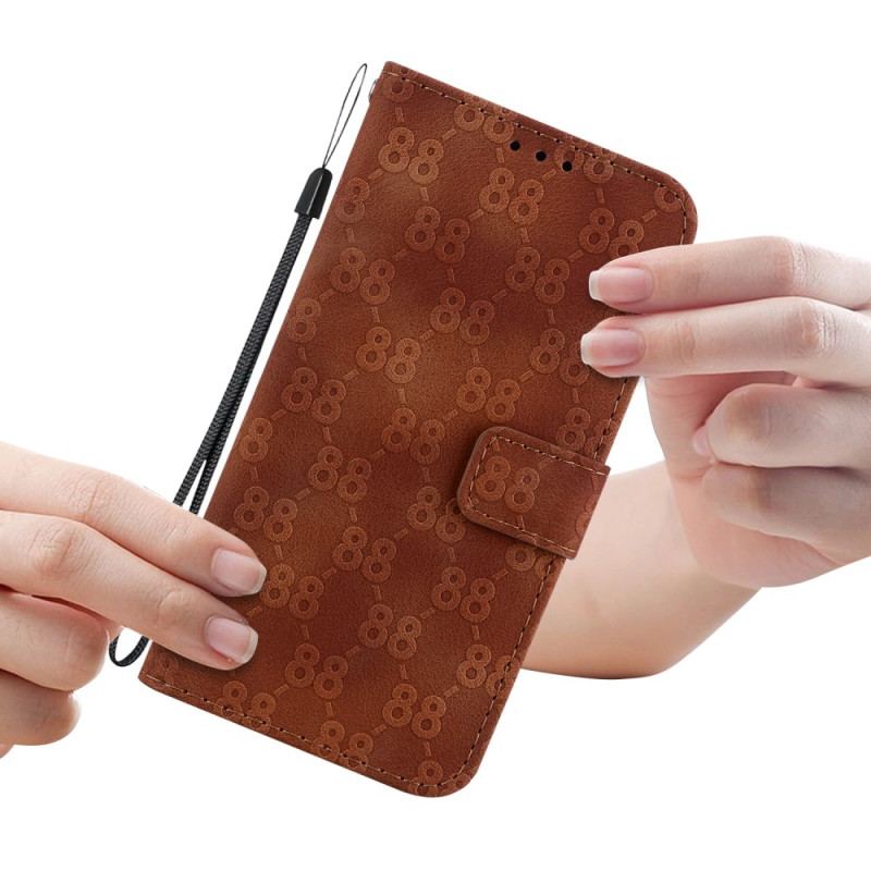 Flip Cover Xiaomi Redmi Note 13 5g Design 88 Med Rem