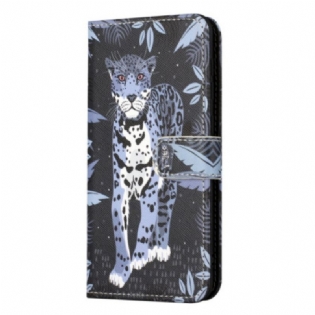 Flip Cover Xiaomi Redmi Note 13 5g Leopard Med Rem