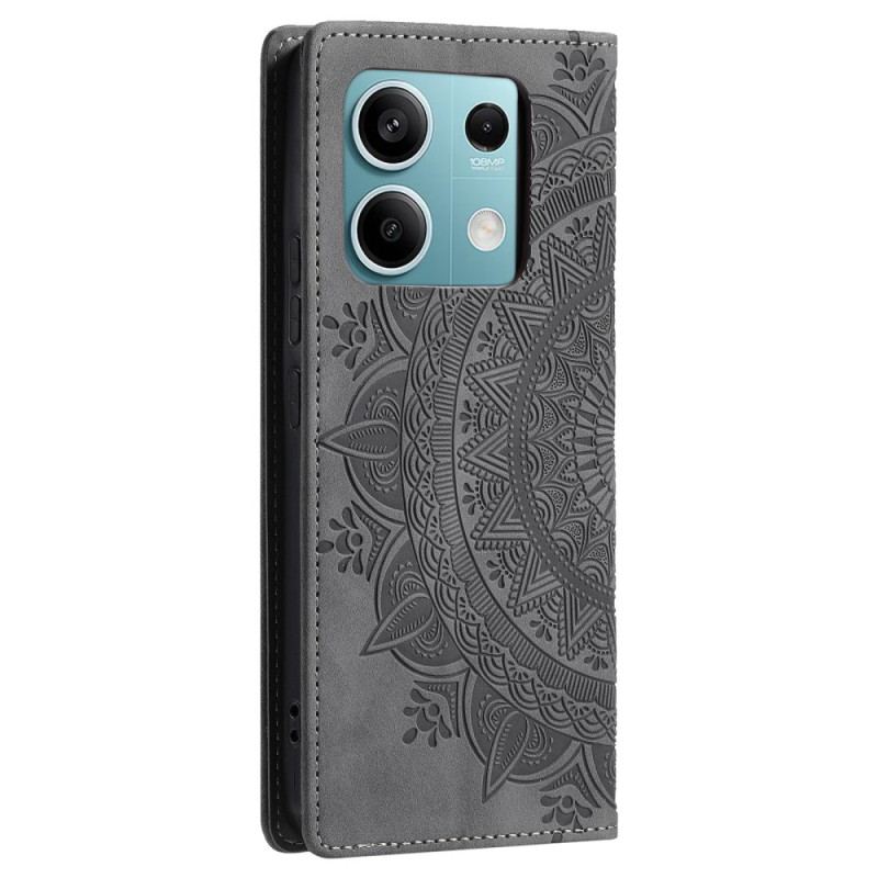 Flip Cover Xiaomi Redmi Note 13 5g Mandala Mønster