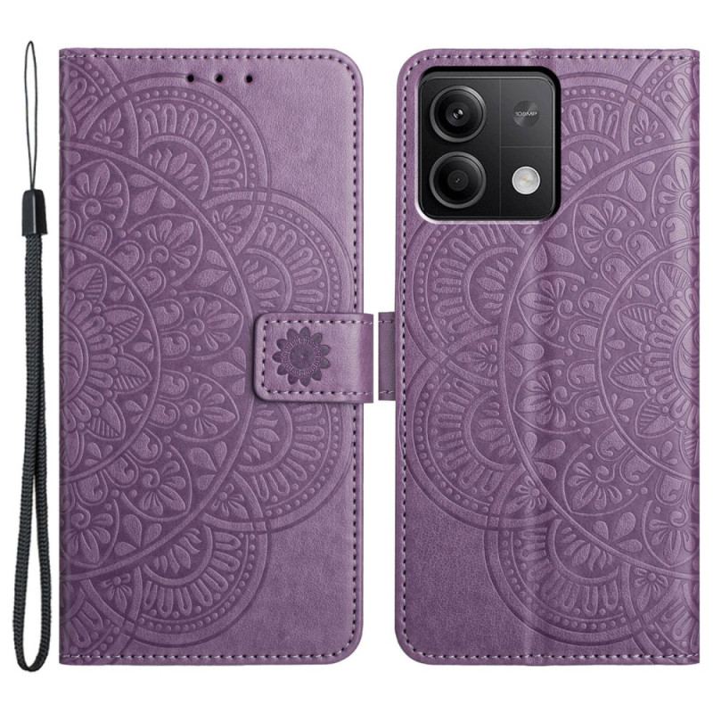 Flip Cover Xiaomi Redmi Note 13 5g Mandalatryk Med Snor