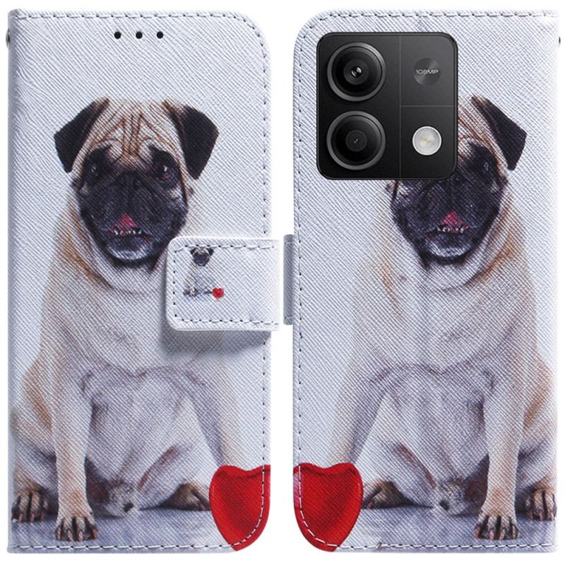 Flip Cover Xiaomi Redmi Note 13 5g Mops Hund