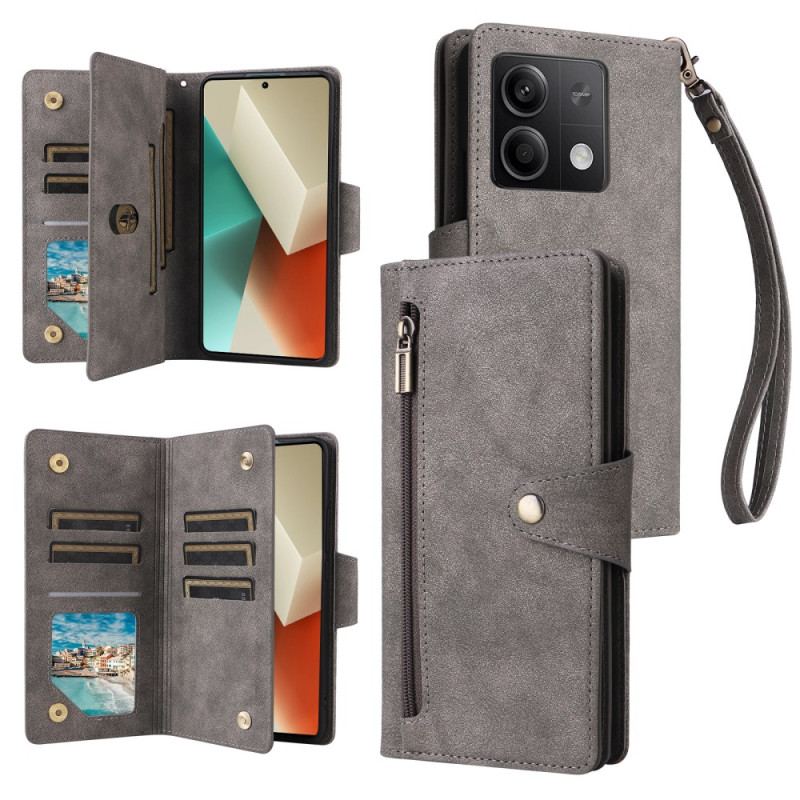 Flip Cover Xiaomi Redmi Note 13 5g Multifunktionel