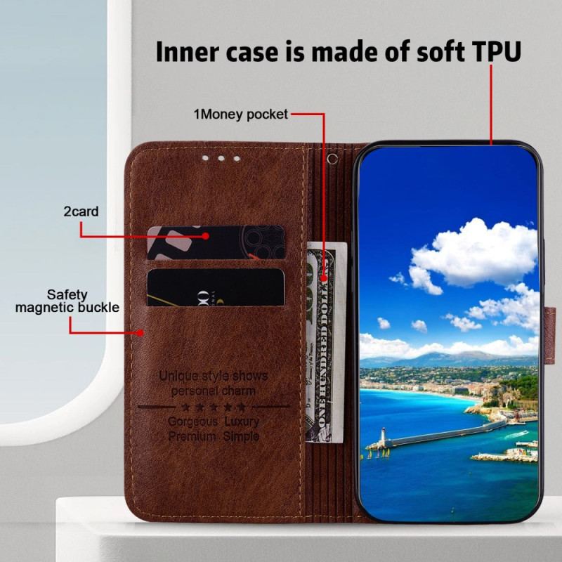 Flip Cover Xiaomi Redmi Note 13 5g Stiliseret