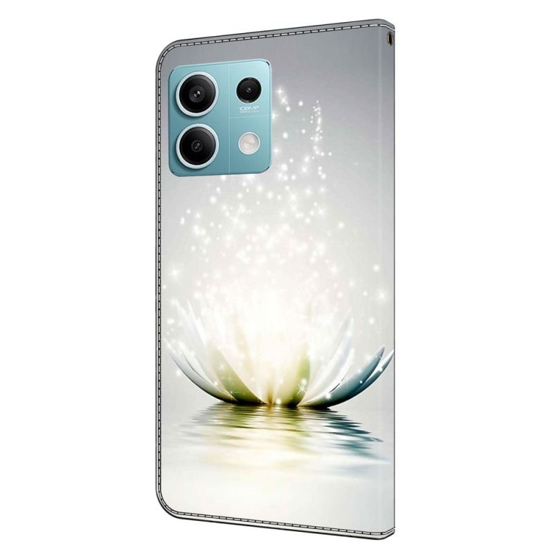 Læder Cover Xiaomi Redmi Note 13 5g Lotus