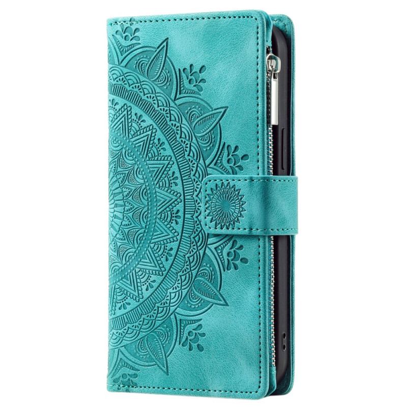 Læder Cover Xiaomi Redmi Note 13 5g Telefon Etui Mandala Lædereffekt Pung Med Rem