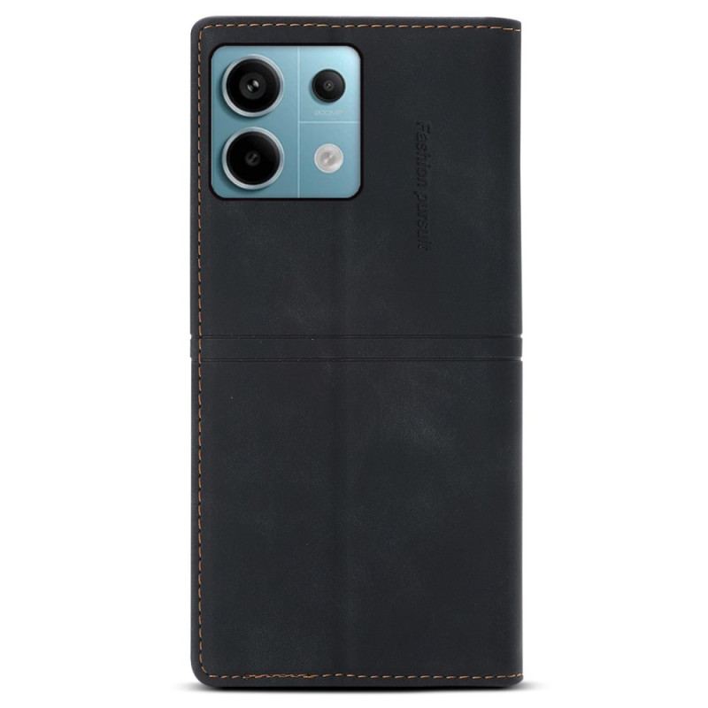 Læder Cover Xiaomi Redmi Note 13 5g Telefon Etui Stiliseret