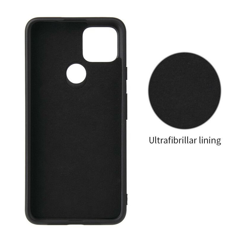 Cover Google Pixel 5 Carbon Fiber Ring-support