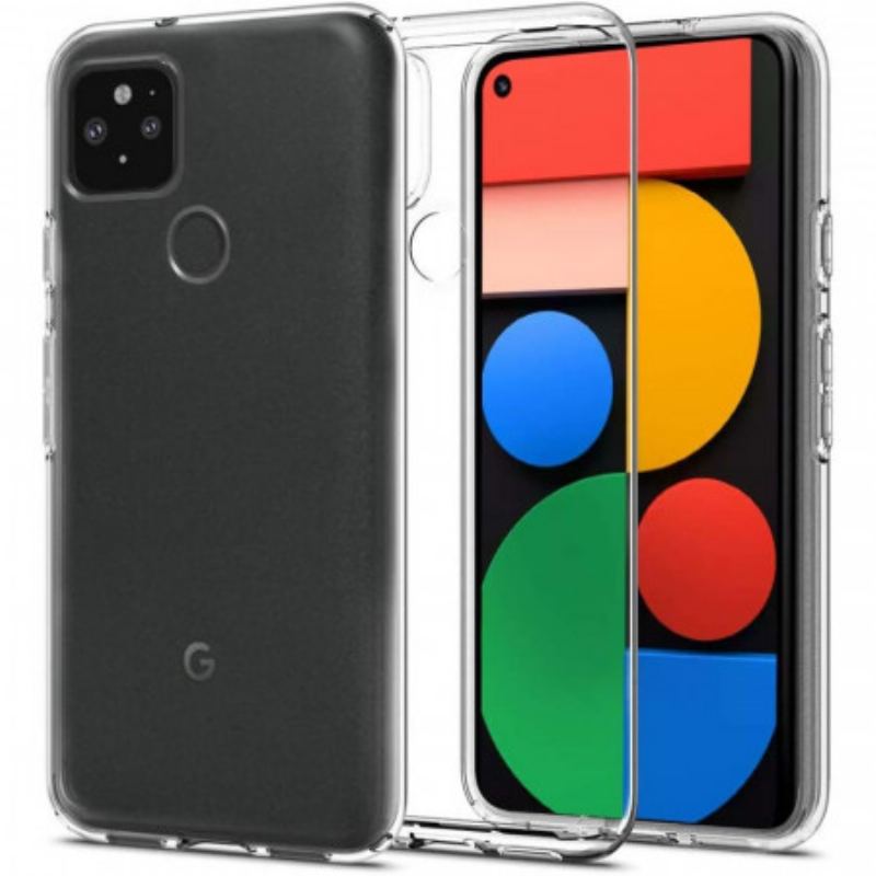 Cover Google Pixel 5 Gennemsigtig Krystalklar