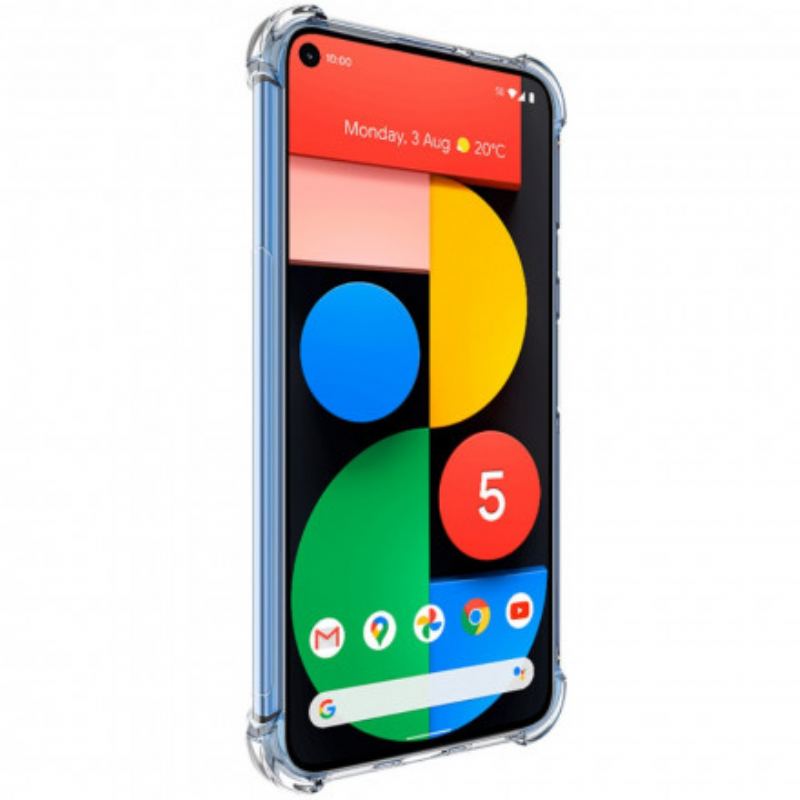 Cover Google Pixel 5 Gennemsigtig Silkeblød Imak