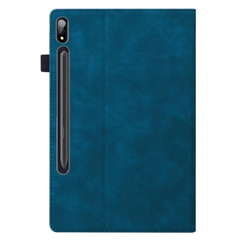 Case Samsung Galaxy Tab S9 Plus Telefon Etui Med Udvendig Lomme Og Kugleholder