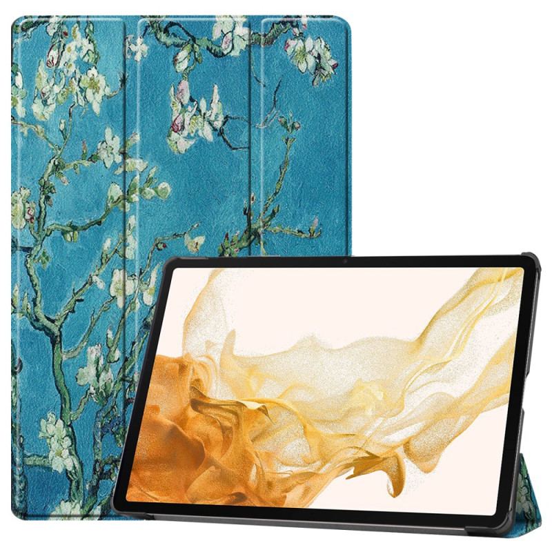 Samsung Galaxy Tab S9 Plus Abrikosblomster