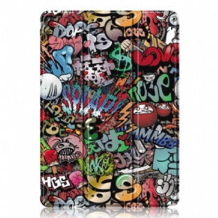 Samsung Galaxy Tab S9 Plus Transparent Graffiti Bagside