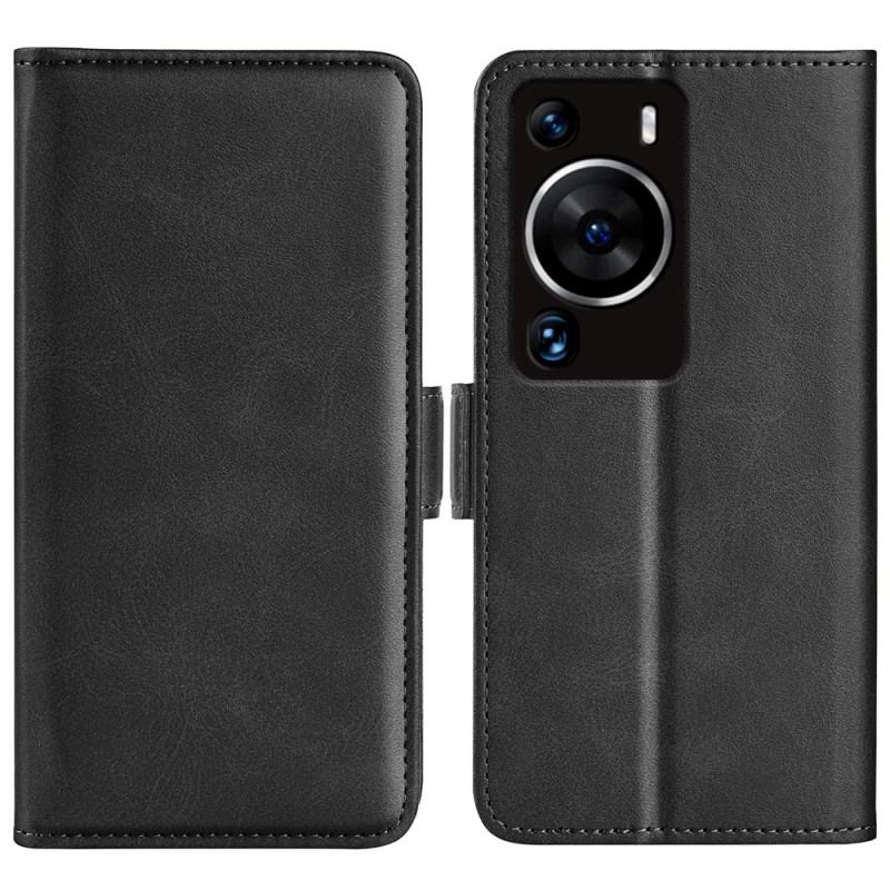 Flip Cover Huawei P60 Pro Læder Cover Dobbeltklap