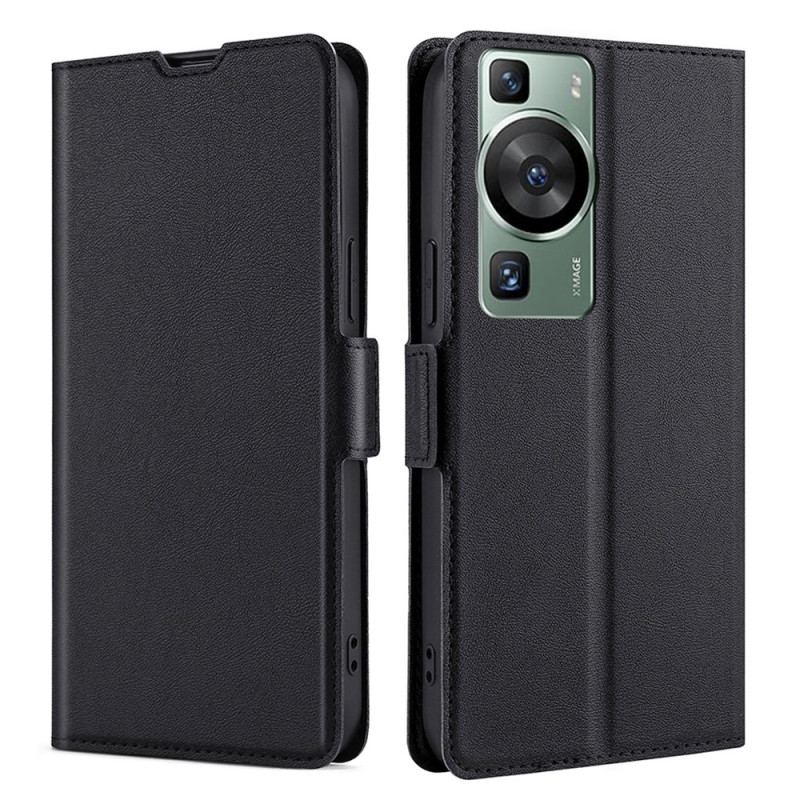 Flip Cover Huawei P60 Pro Lædereffekt