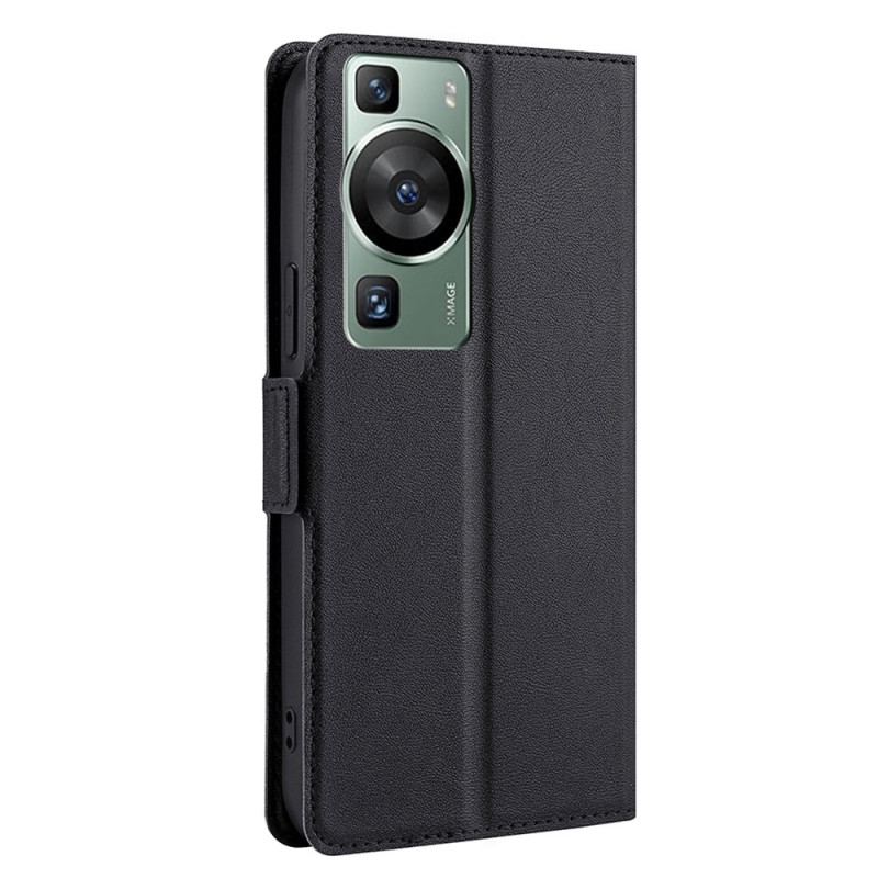 Flip Cover Huawei P60 Pro Lædereffekt