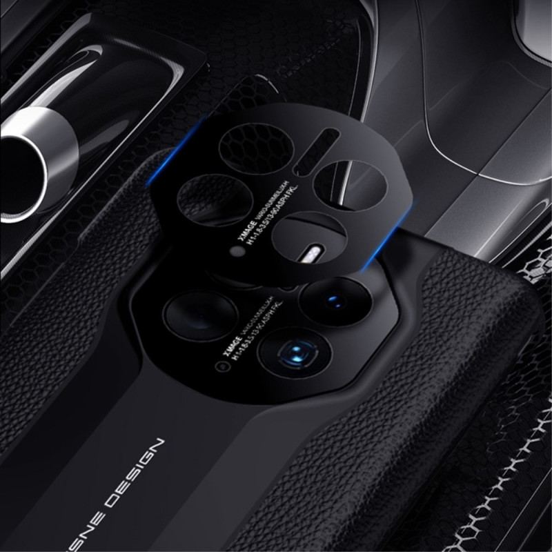 Cover Huawei Mate 50 Pro Litchi Imiteret Læder