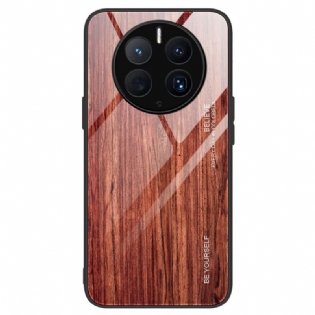 Cover Huawei Mate 50 Pro Trædesign Hærdet Glas