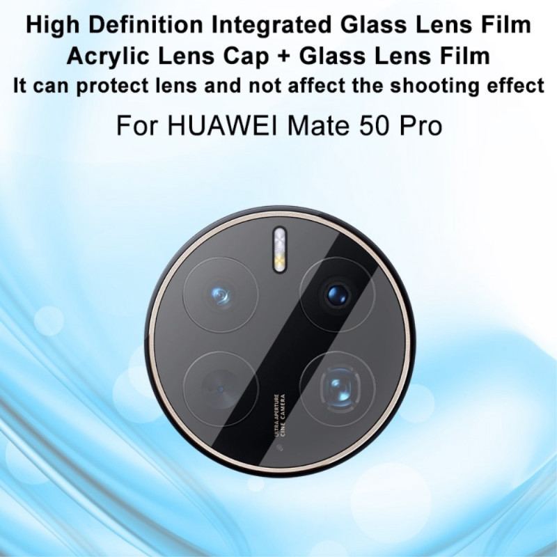 Huawei Mate 50 Pro Beskyttelsesobjektiv I Hærdet Glas