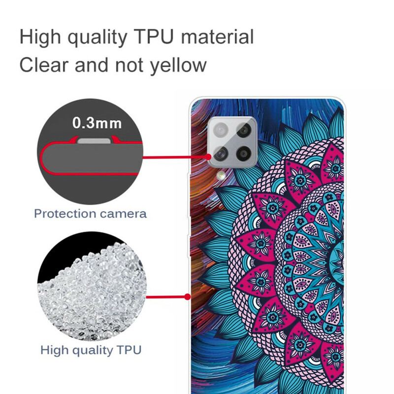 Cover Samsung Galaxy A42 5G Farverig Mandala