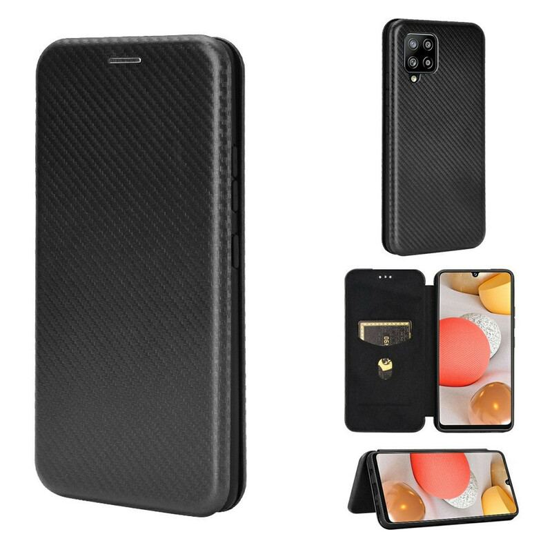 Cover Samsung Galaxy A42 5G Flip Cover Kulfiber