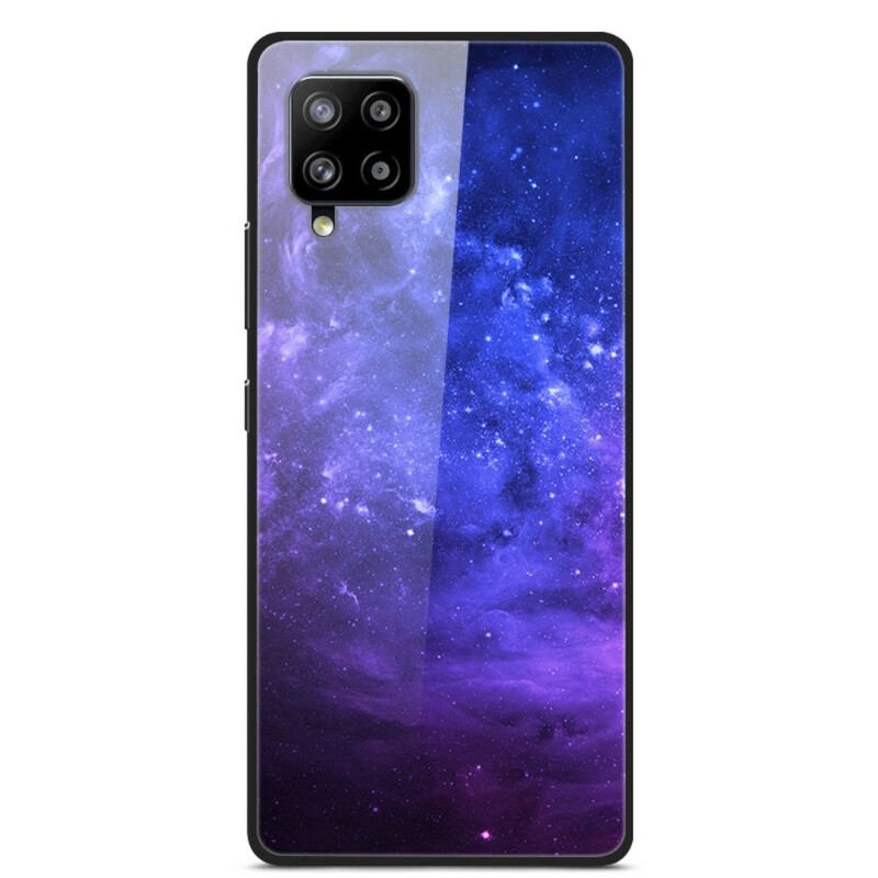 Cover Samsung Galaxy A42 5G Glas Og Silikone Galaxy