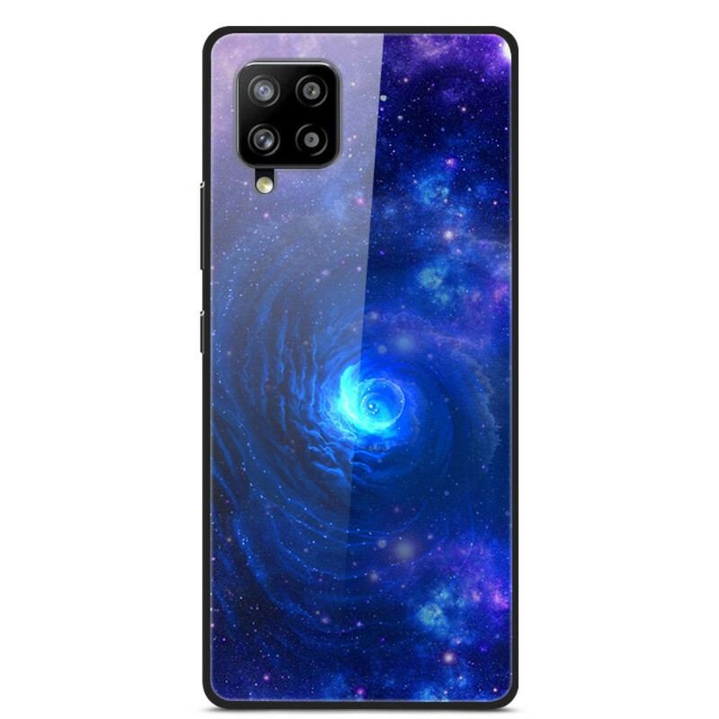 Cover Samsung Galaxy A42 5G Glas Og Silikone Galaxy