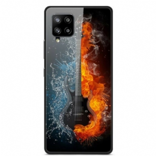 Cover Samsung Galaxy A42 5G Hærdet Glasguitar