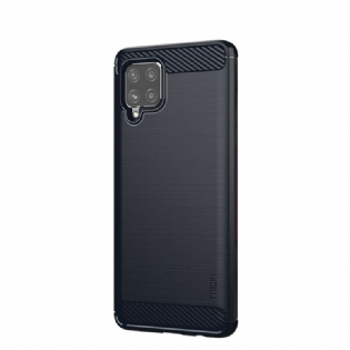 Cover Samsung Galaxy A42 5G Mofi Børstet Kulfiber