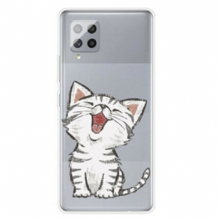 Cover Samsung Galaxy A42 5G Sød Kat