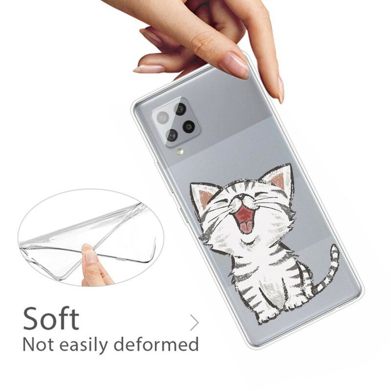 Cover Samsung Galaxy A42 5G Sød Kat