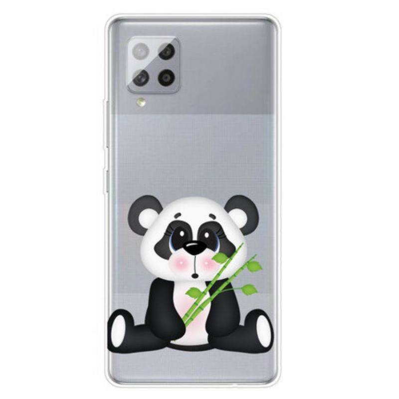 Cover Samsung Galaxy A42 5G Sømløs Sad Panda