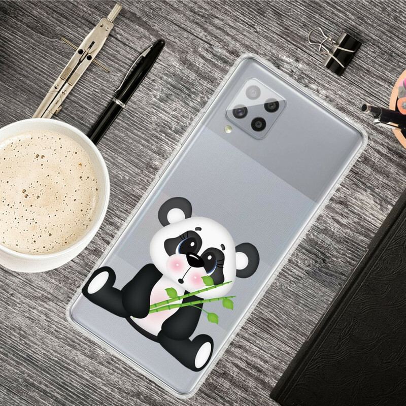 Cover Samsung Galaxy A42 5G Sømløs Sad Panda