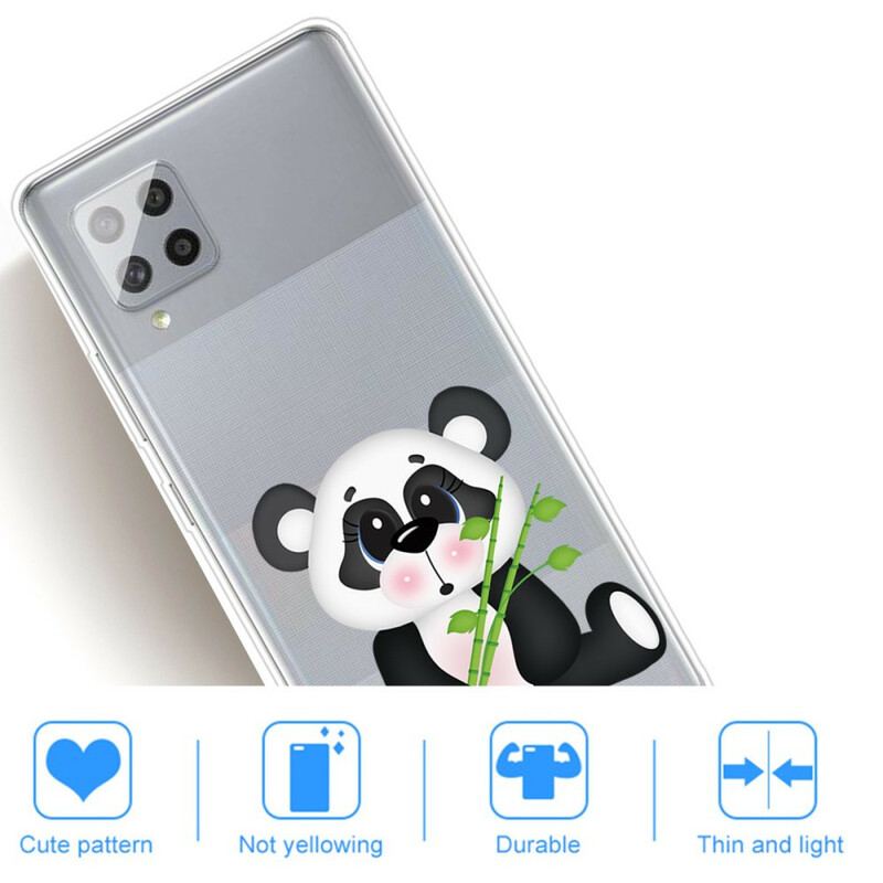 Cover Samsung Galaxy A42 5G Sømløs Sad Panda