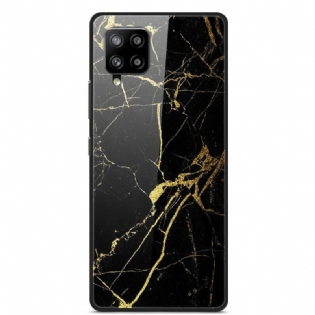 Cover Samsung Galaxy A42 5G Supreme Marmor Hærdet Glas