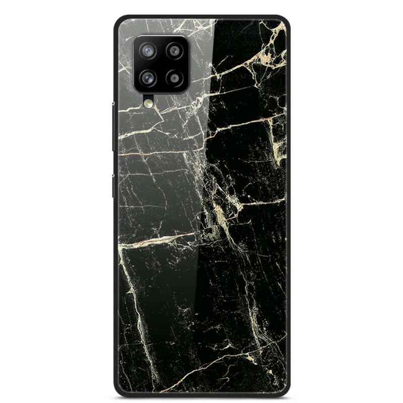 Cover Samsung Galaxy A42 5G Supreme Marmor Hærdet Glas