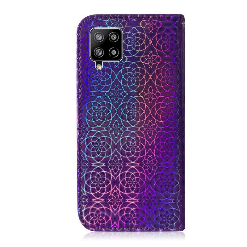 Læder Cover Samsung Galaxy A42 5G Ren Farve