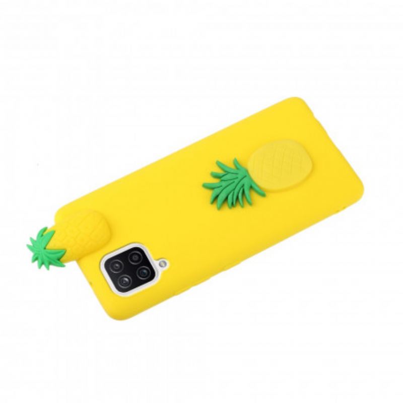 Mobilcover Samsung Galaxy A42 5G 3d Ananas