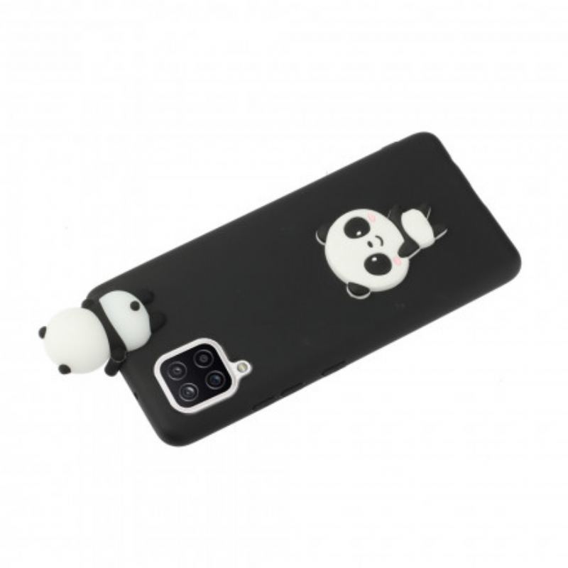 Mobilcover Samsung Galaxy A42 5G Min Panda 3d