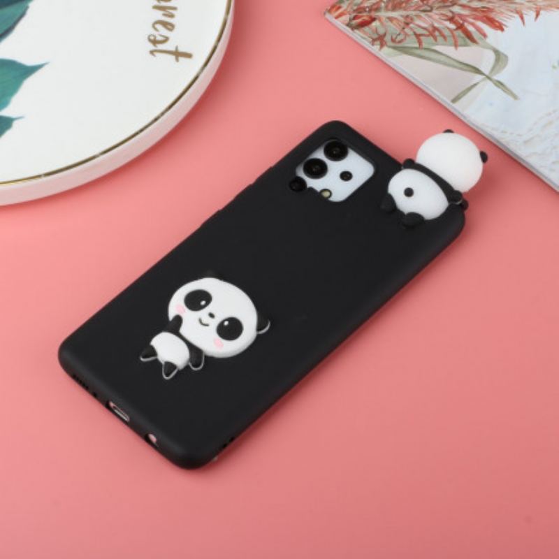 Mobilcover Samsung Galaxy A42 5G Min Panda 3d