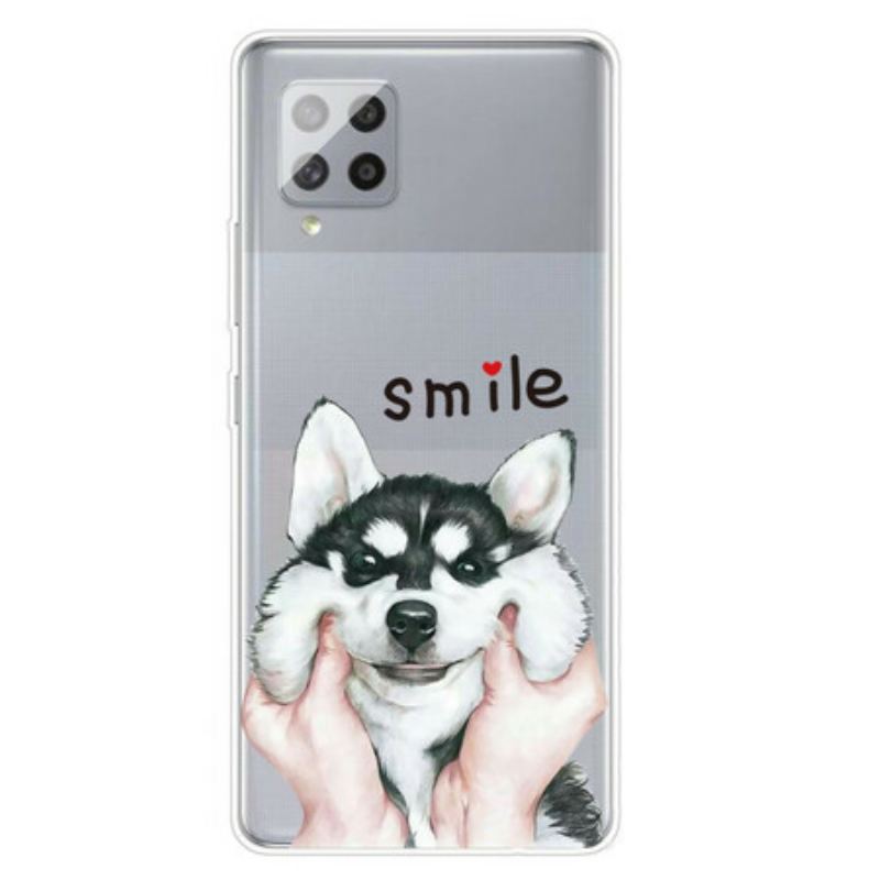 Mobilcover Samsung Galaxy A42 5G Smile Hund