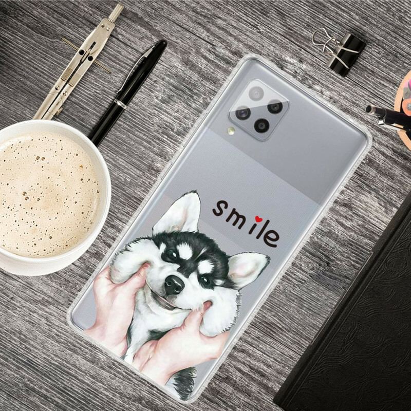 Mobilcover Samsung Galaxy A42 5G Smile Hund